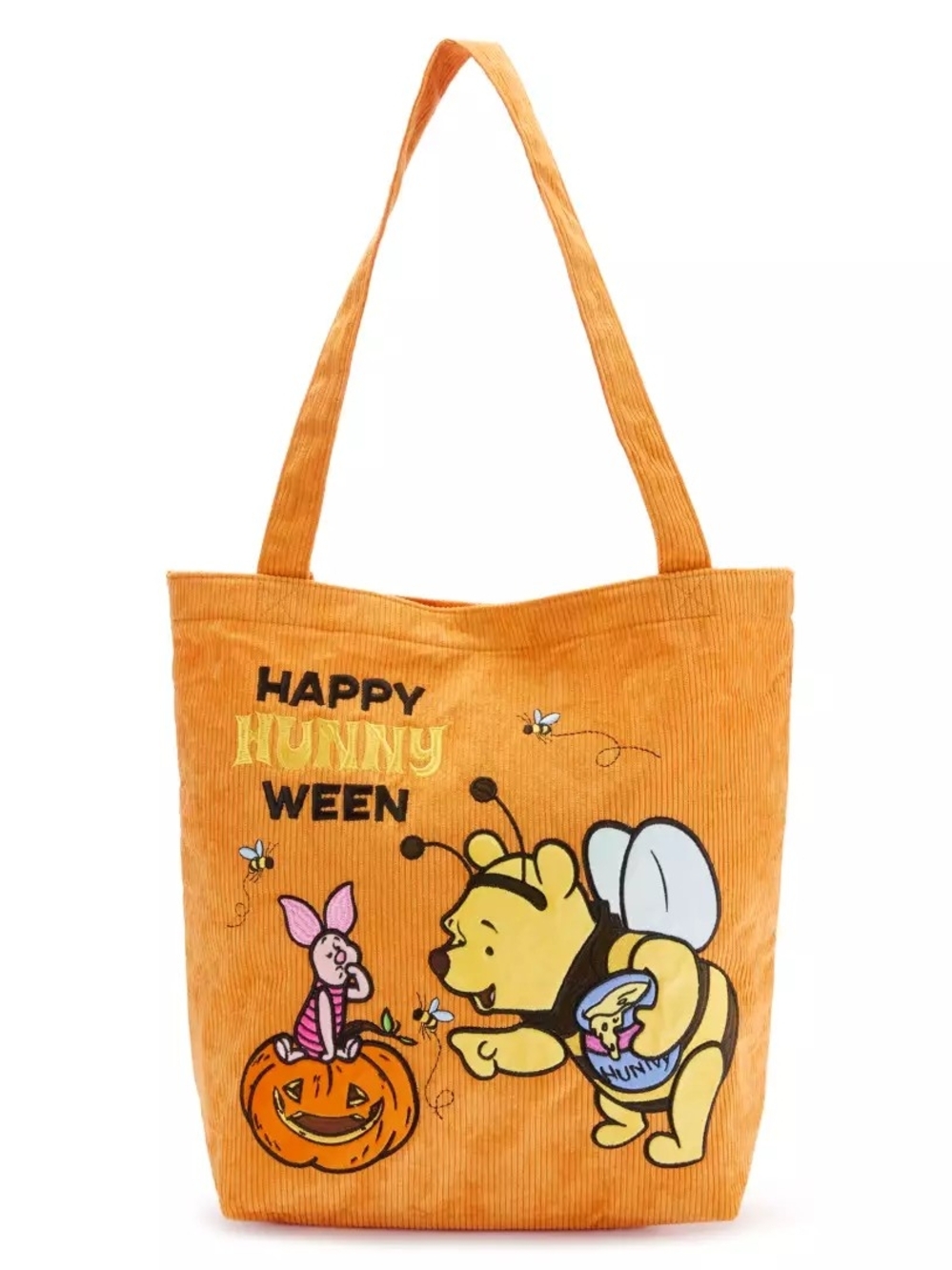 Winnie the Pooh and Piglet ''Happy Hunny Ween'' Tote Bag